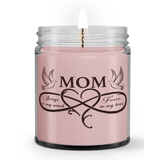 Mom Always On My Mind Forever In My Heart Loss Mom Memorial Condolences Candle