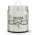 Mom Always On My Mind Forever In My Heart Loss Mom Memorial Condolences Candle