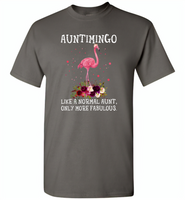 Auntimingo like normal aunt but more fabulous flamingo version - Gildan Short Sleeve T-Shirt