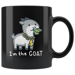 I'm the Goat black gift coffee mug