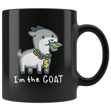 I'm the Goat black gift coffee mug