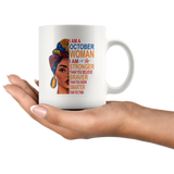 October woman I am Stronger, braver, smarter than you think, birthday gift white coffee mugs