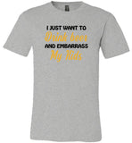 I just want to drink beer and embarrass my Kids Tee shirt