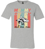 Retro Vintage mommy shark doo doo doo shirt, mom, mother's day gift tee