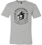March Woman The Soul Of A Witch The Fire Lioness The Heart Hippie The Mouth Sailor T-Shirt
