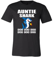 Auntie shark doo doo doo shirt, aunt shark gift T shirts