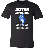 Sister shark doo doo doo T shirt, t shirt gift for sister