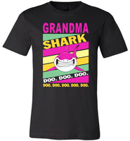 Vintage grandma shark doo doo doo T-shirt, gift tee for grandma