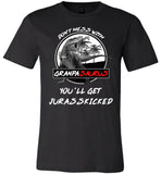 Don't Mess With Grandpasaurus You'll Get Jurasskicked t shirt