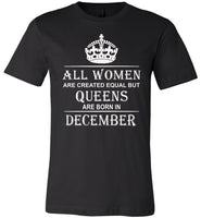 Queens Born In December T-Shirt