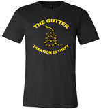 Taxation is Theft Libertarian liberty tee shirt The Gutter