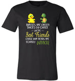 Ducks and Turtles are best friends cause our heads are equally Whack T-shirt