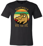 Vintage Simba remember who you are T-shirt