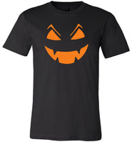 Pumpkin face halloween gift t shirt