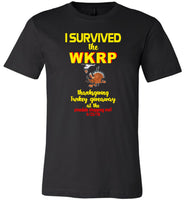 I Survived The WKRP Thanksgiving Turkey Giveaway T-Shirt