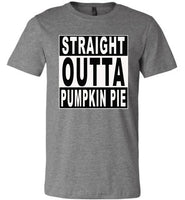 Straight outta Pumpkin pie halloween t shirt gift