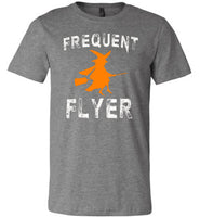 Frequent flyer witch halloween t shirt gift