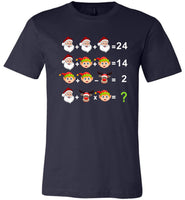 Bedmas Math Equation Math Teacher Christmas Funny T-shirt