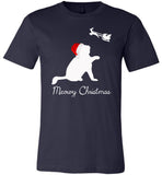 Funny Meowy Christmas Cat T Shirt