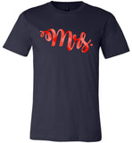 Red Plaid Mr & Mrs Bear Matching Family Pajama T-Shirt