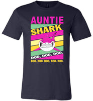 Vintage auntie shark doo doo doo T-shirt, pink gift tee for aunt