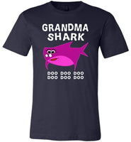 Grandma shark doo doo doo tee, gift t-shirt for grandma