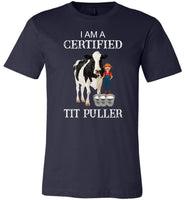 I'm a certified tit puller shirt