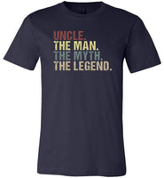 Uncle the man the myth the legend vintage T-shirt