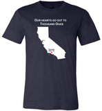 Our hearts go out to Thousand Oaks California Wildfires T-shirt