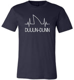 Shark duuun heartbeat T-shirt, shark shirt gift tee