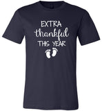 Extra thankfull this year baby foot T-shirt