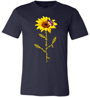 Sunflower you are my sunshine butterfly T-shirt