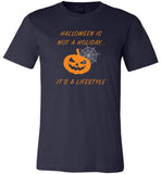 Halloween is a lifestyle pumpkin t shirt gift