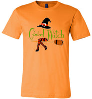 Good witch hat broom halloween costume t shirt gift