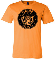 Basic witch funny halloween t shirt for women