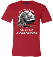 Don't Mess With Grandpasaurus You'll Get Jurasskicked t shirt