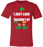 Teacher ELF funny christmas shirt