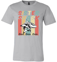 Retro Vintage sister shark doo doo doo T-shirt, gift tee for sister