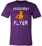 Frequent flyer witch halloween t shirt gift