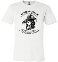 April Woman The Soul Of A Witch The Fire Lioness The Heart Hippie The Mouth Sailor Tee Tshirt