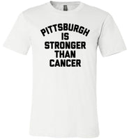 Pittsburgh is stronger than cancer tee shirt