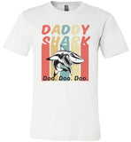 Retro Vintage daddy shark doo doo doo shirt,papa, dad, father's day gift tee