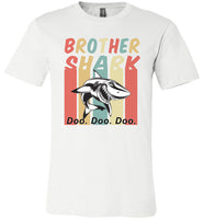 Retro Vintage brother shark doo doo doo T-shirt, gift tee for brother