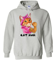 Cat mom strong mother's day gift tee shirt hoodies