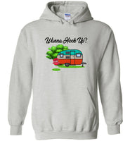 Wanna Hook up Camping Tee shirt