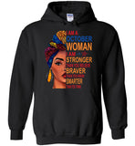 October woman I am Stronger, braver, smarter than you think T shirt, birthday gift tee