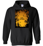 Pumpkin bat happy halloween t shirt gift