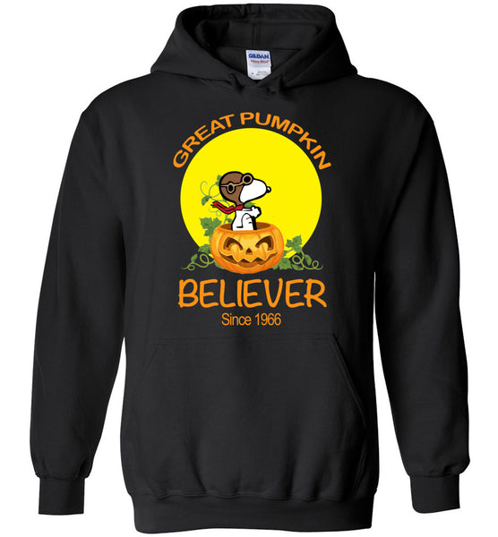 Great pumpkin believer snoopy halloween t shirt