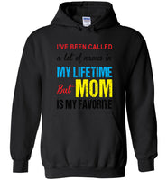 A lot of names in mylife but mom is my favorite shirt, mother's day gift tee