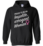 Impolite Arrogant Woman T-Shirt tee